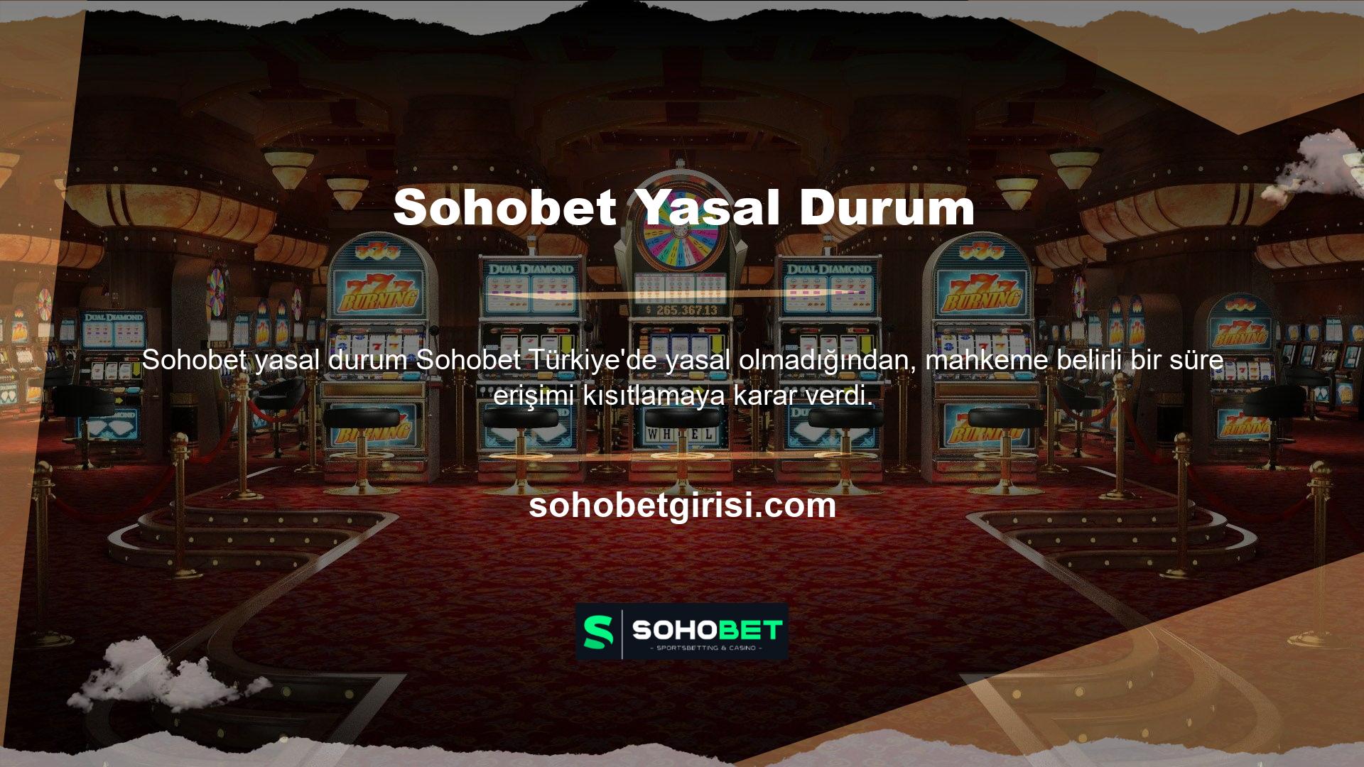 Birçok oyun sitesinin kısıtlamaları olmasına rağmen, Sohobet yeni alan adıyla hemen sizinle iletişime geçerek size hizmet etmeye kararlıdır
