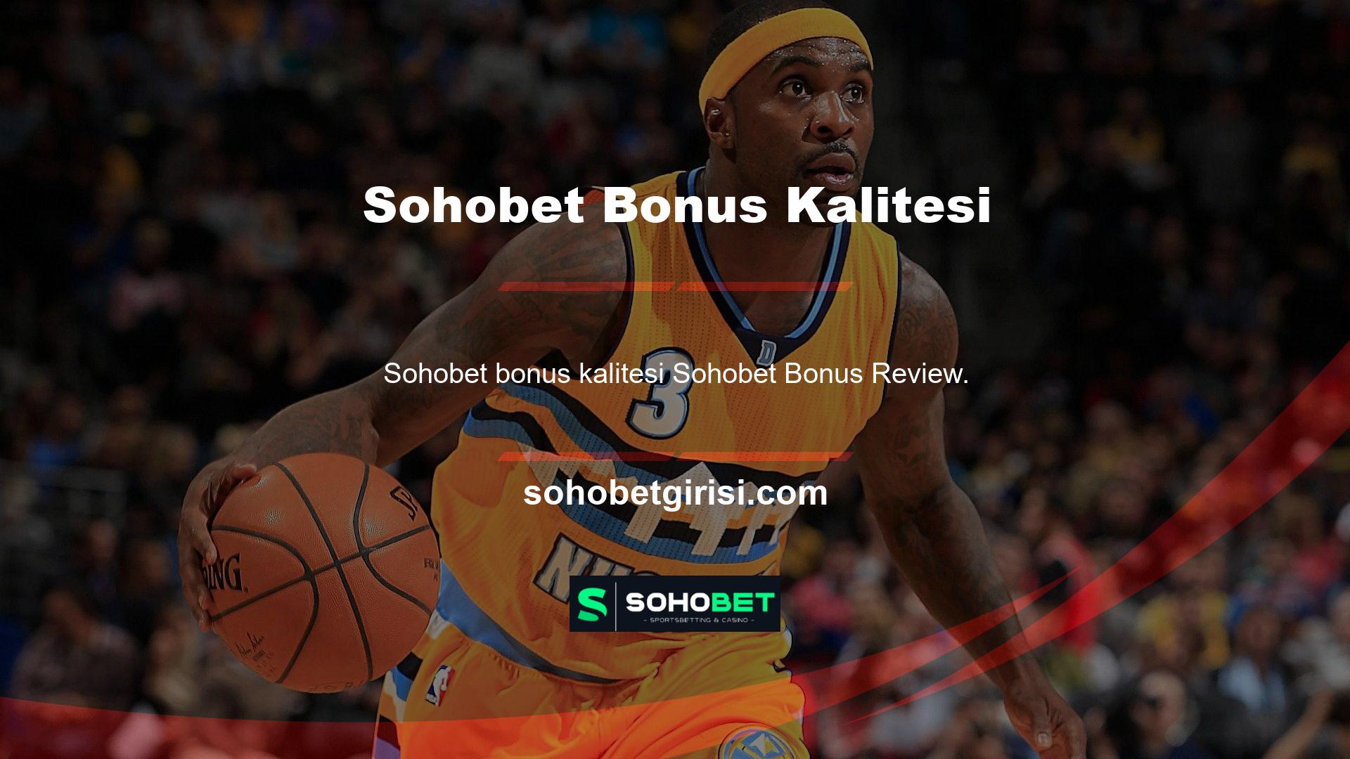 Ayrıca kaliteyi önemsiyorsunuz ve Sohobet bahis sitesinde kazanmaya devam etmek için kaliteli bahis oyunları oynuyorsunuz